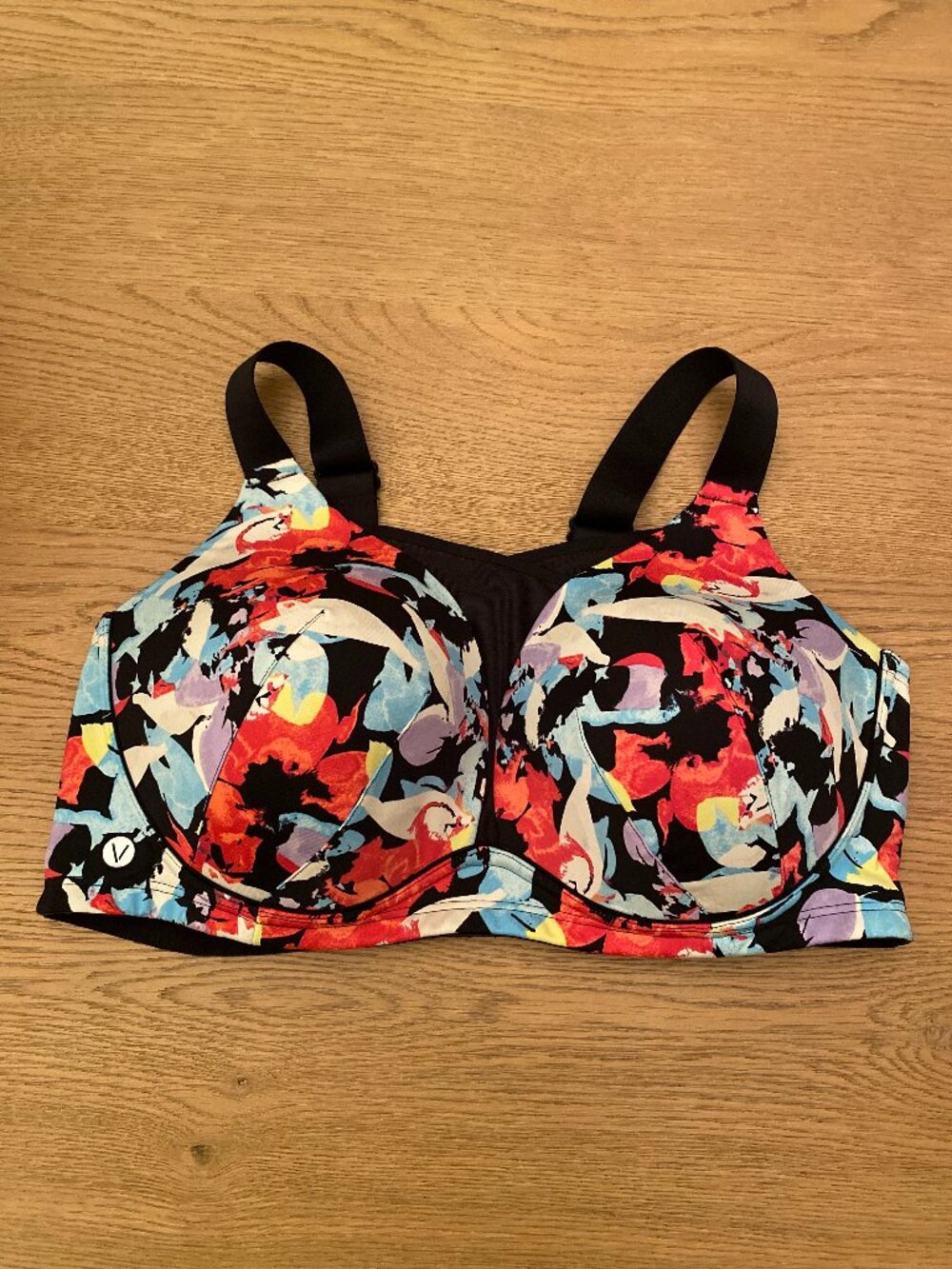 EUC LIVI Wireless Lined Sports Bra Size 42DDD Lane Bryant Adjustable Straps